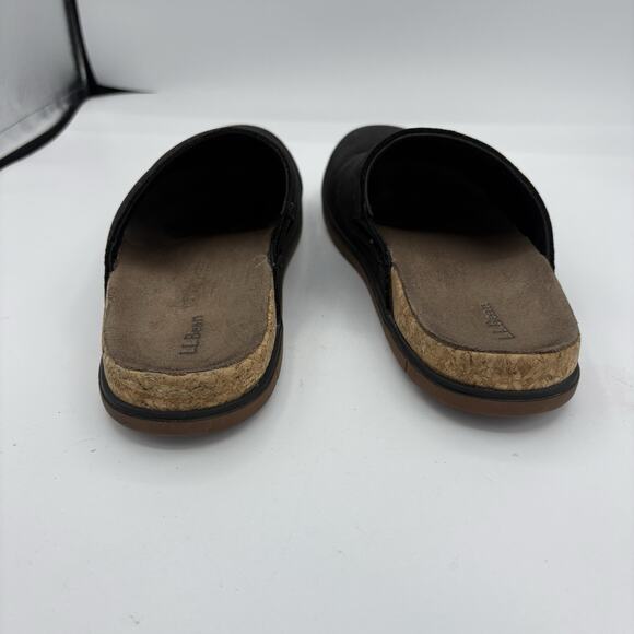 L.L. Bean Clogs Womens Size 6 Black Mule Slip On D - Picture 7 of 10